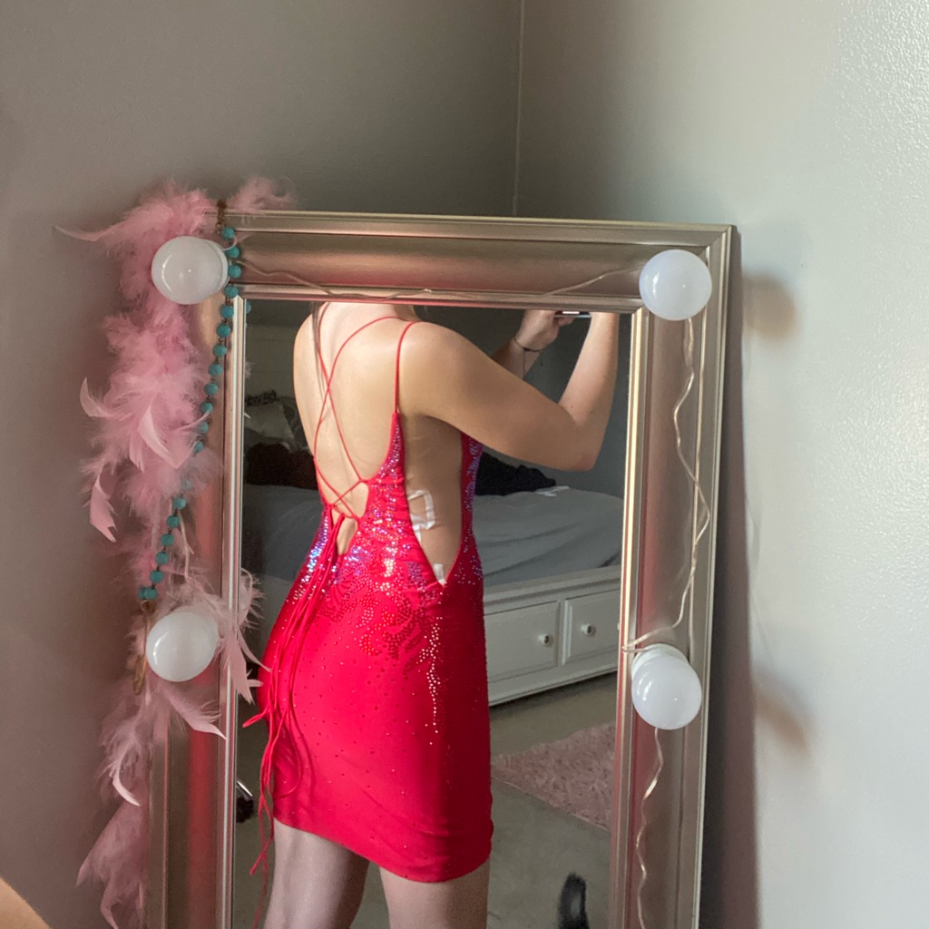 Homecoming Dress, Red, Size 0